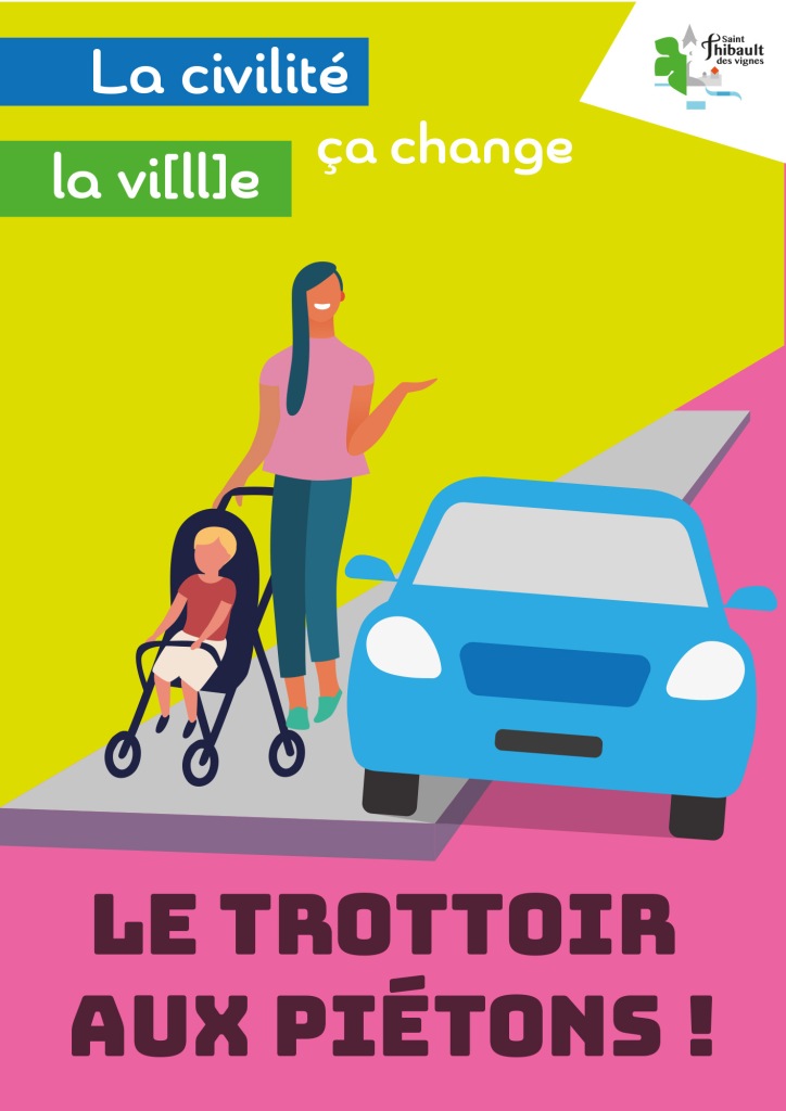Campagne d'affichage, commune de Saint Thibault des Vignes (77)